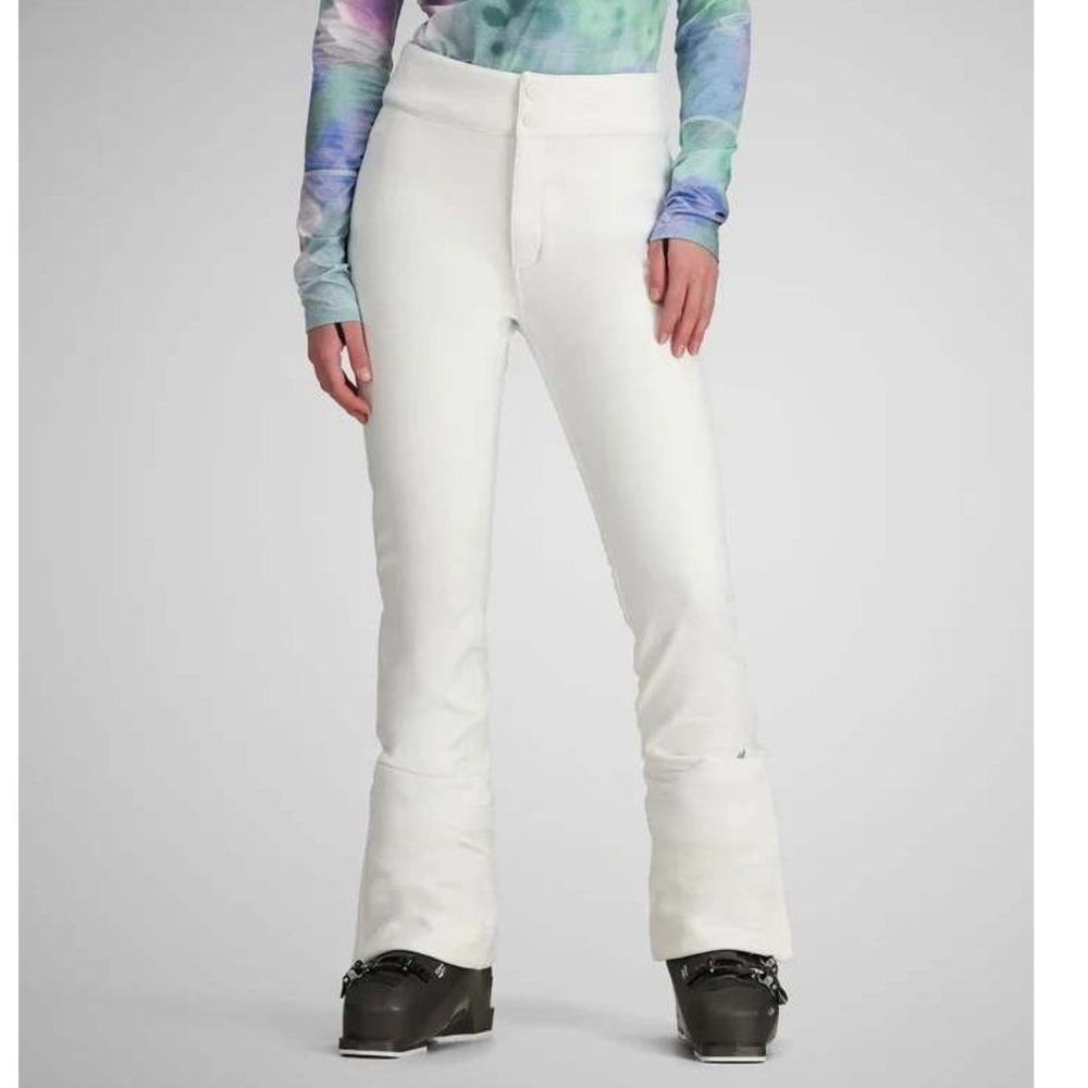 NWT Obermeyer The Bond Pant Ski Snowboard Softshell Snow Pants White Size 18